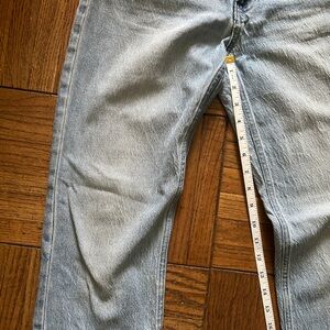 Women’s  Light Blue Jeans 90’s Straight High Rise jeans from The Gap 28|6